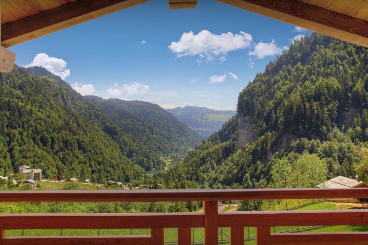 Chalet Sabaroc - Ovo Network La Giettaz Exteriör bild