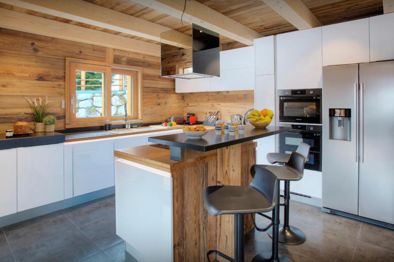 Chalet Sabaroc - Ovo Network La Giettaz Exteriör bild