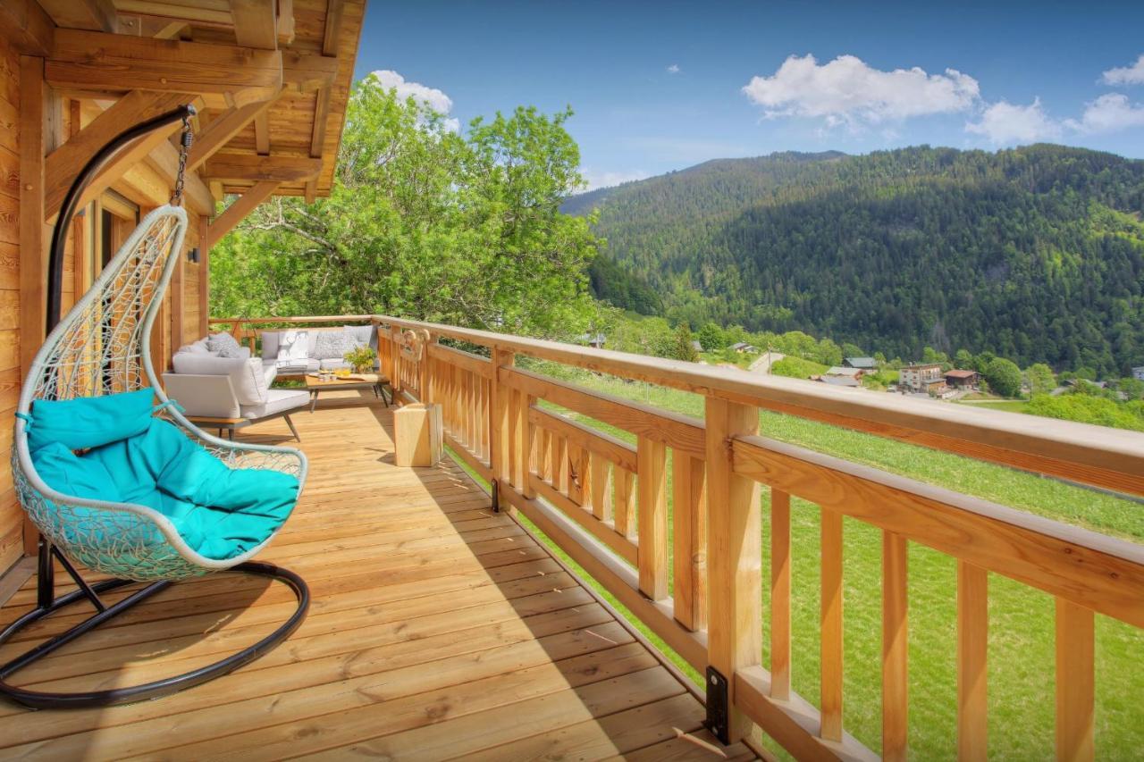 Chalet Sabaroc - Ovo Network La Giettaz Exteriör bild