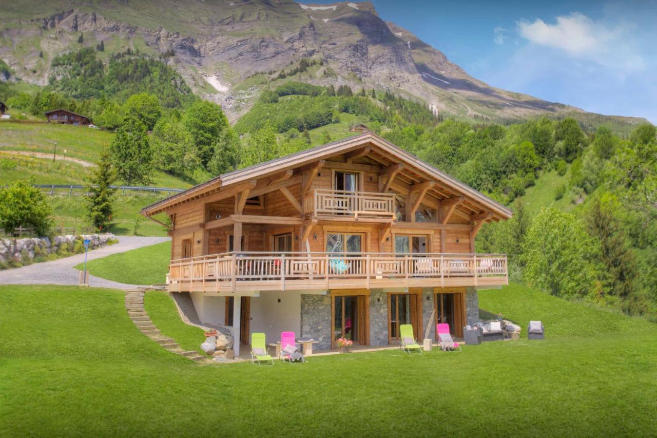 Chalet Sabaroc - Ovo Network La Giettaz Exteriör bild