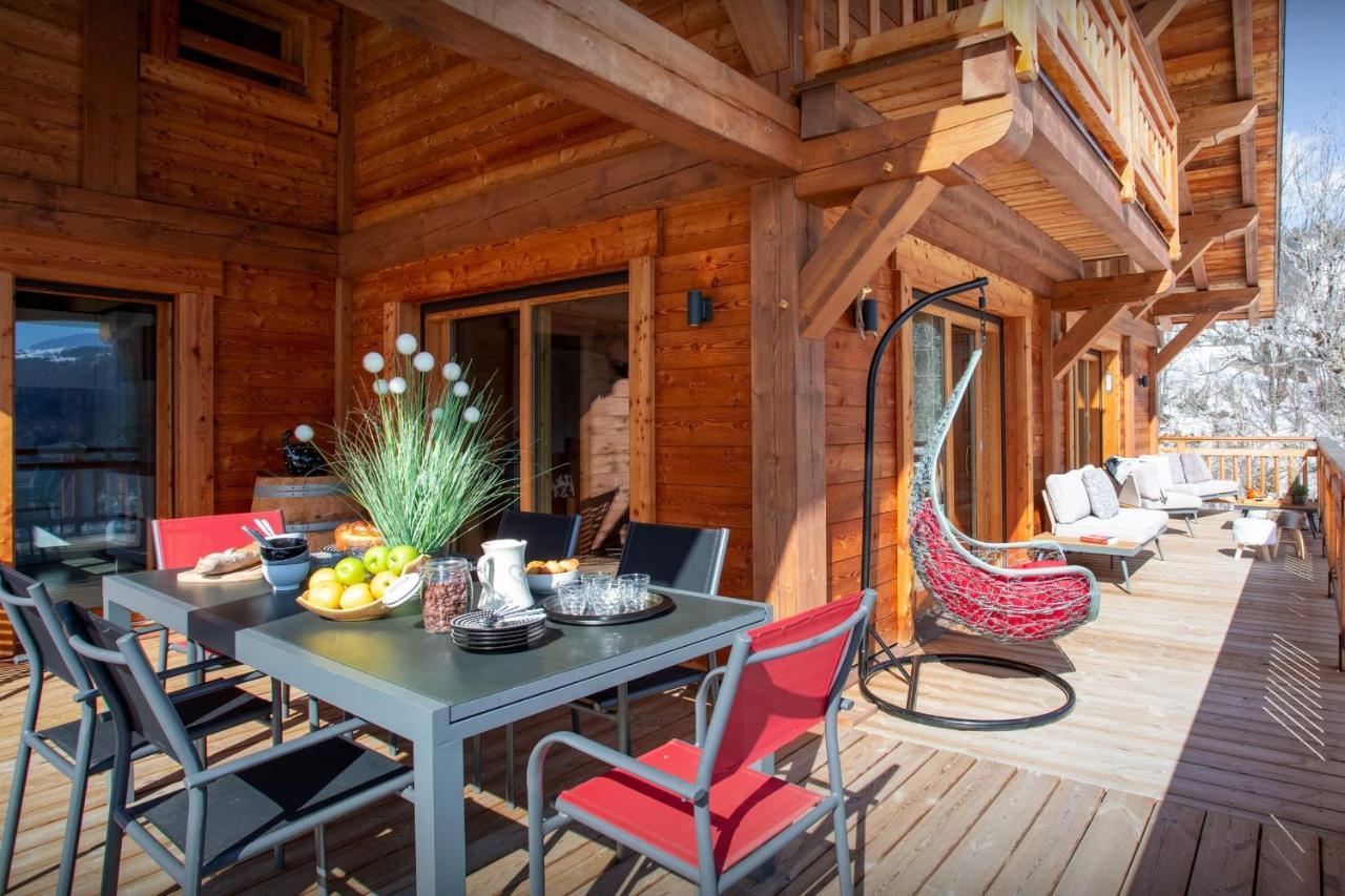 Chalet Sabaroc - Ovo Network La Giettaz Exteriör bild