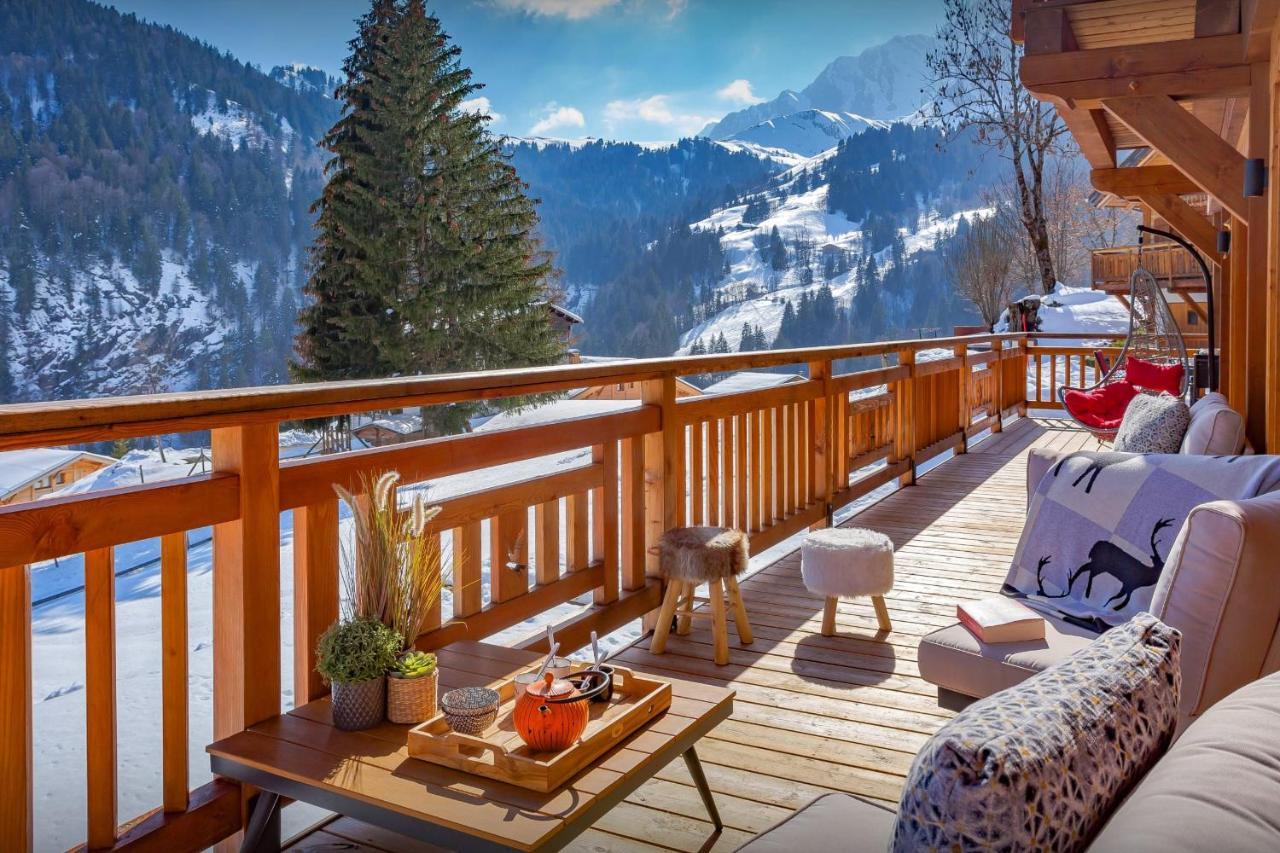 Chalet Sabaroc - Ovo Network La Giettaz Exteriör bild