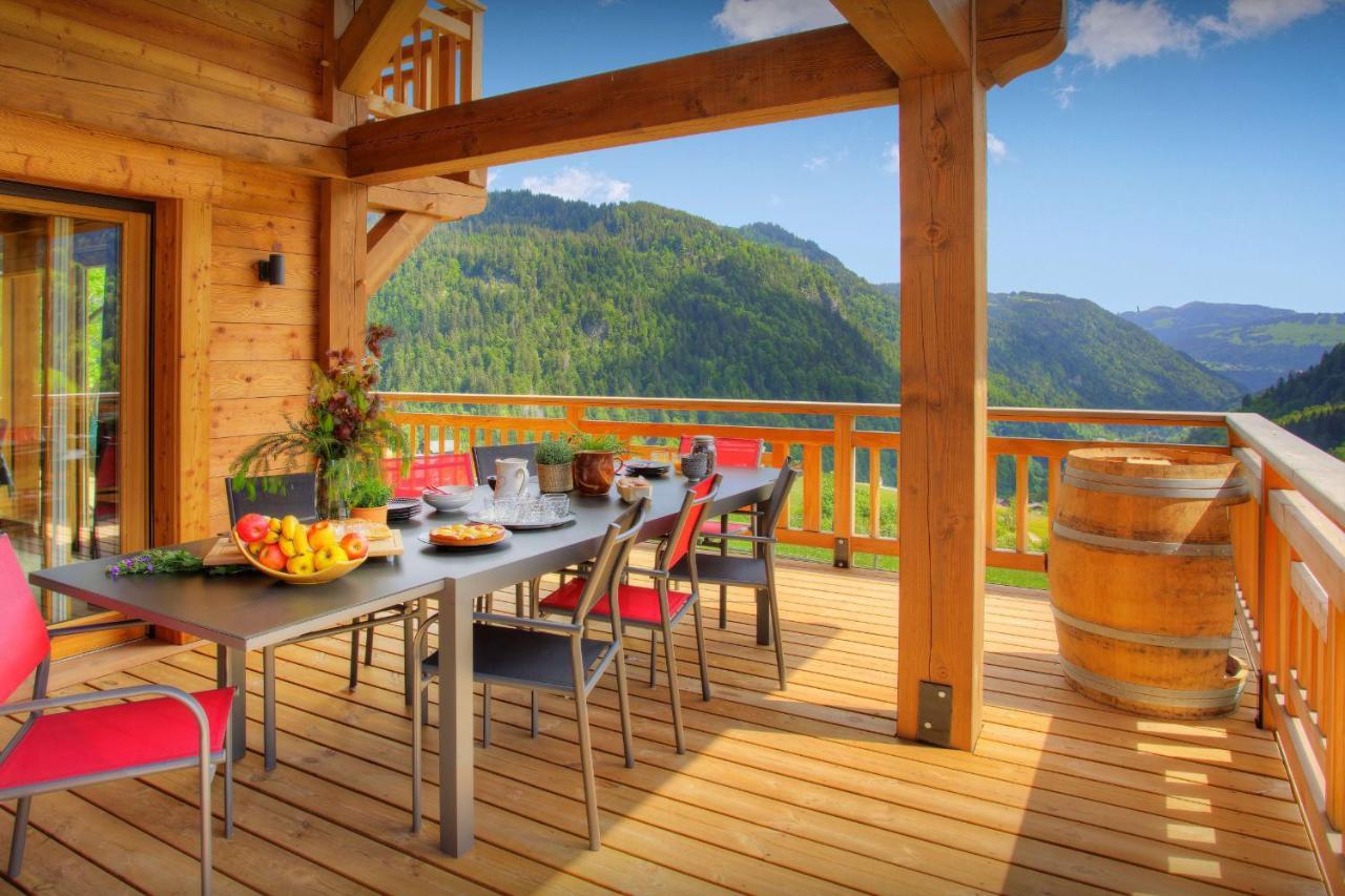 Chalet Sabaroc - Ovo Network La Giettaz Exteriör bild