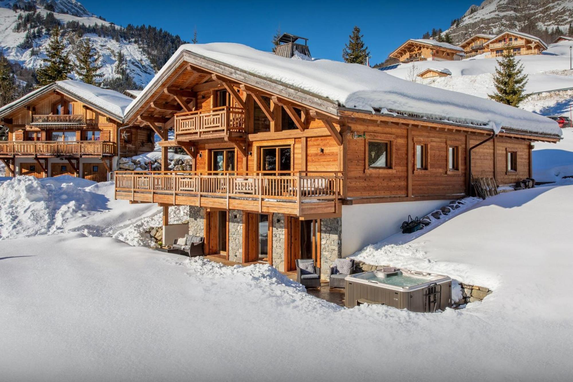 Chalet Sabaroc - Ovo Network La Giettaz Exteriör bild