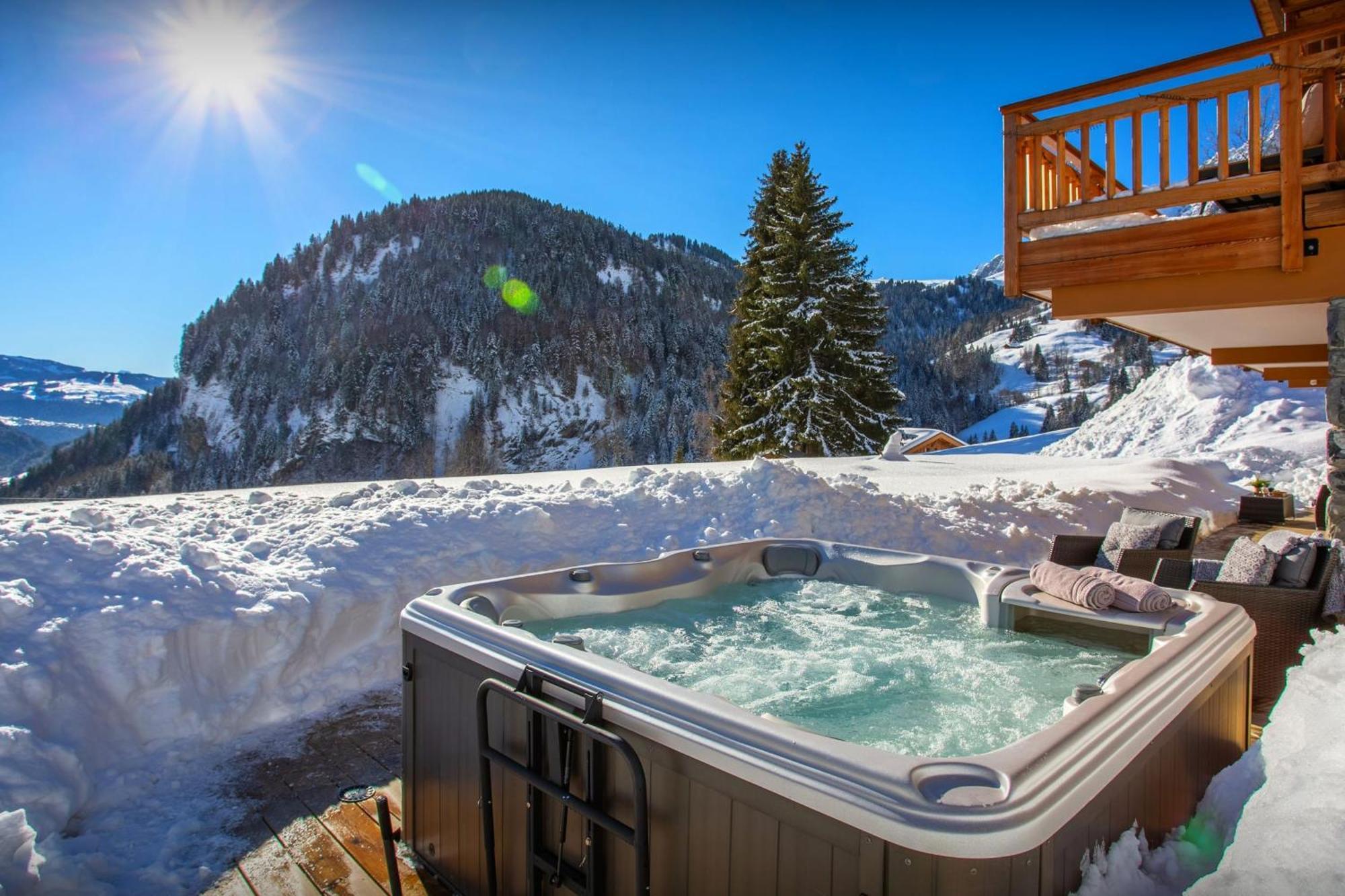 Chalet Sabaroc - Ovo Network La Giettaz Exteriör bild