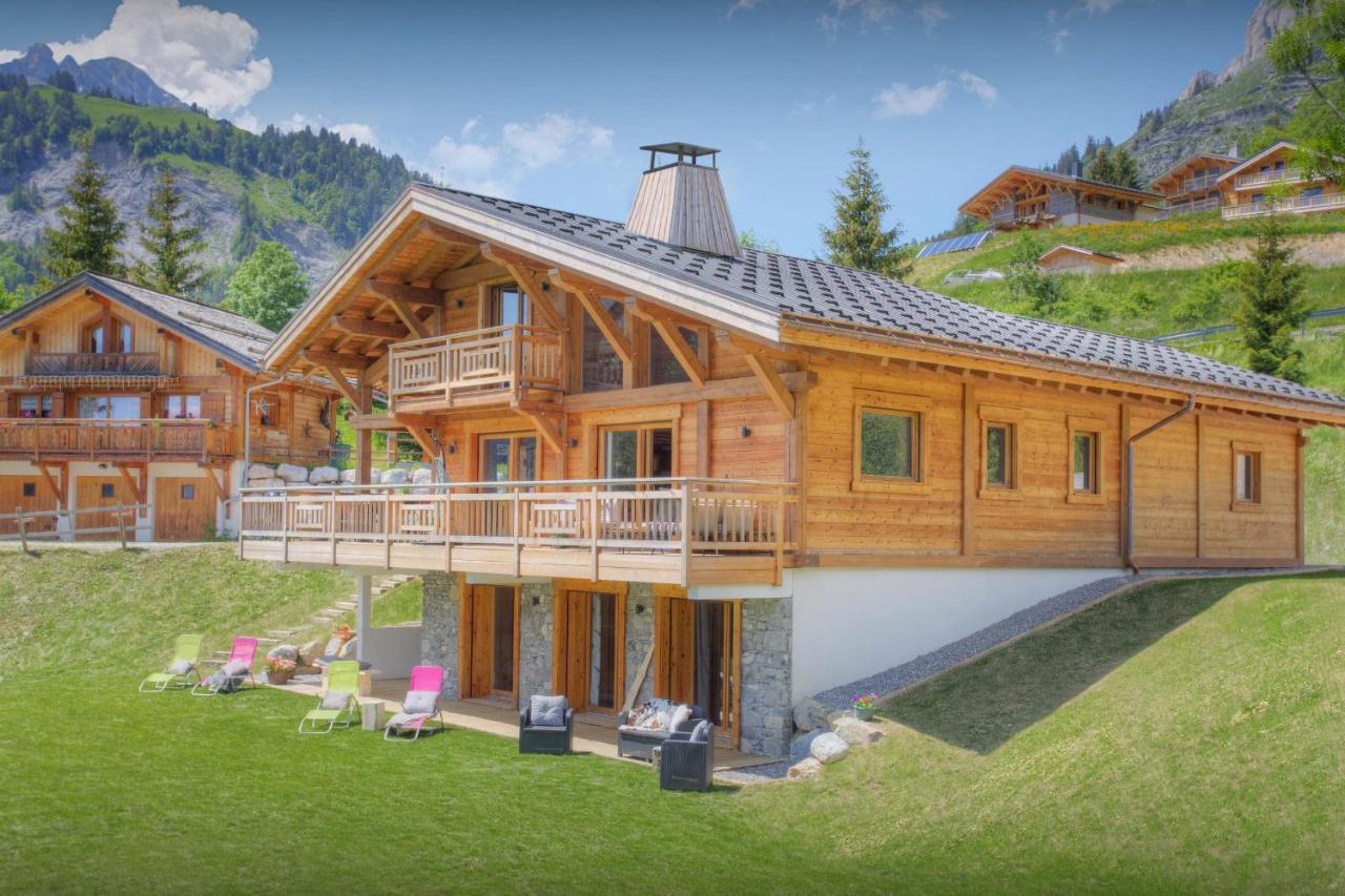 Chalet Sabaroc - Ovo Network La Giettaz Exteriör bild